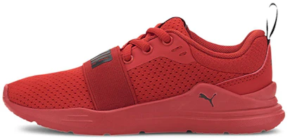 (Preschool) Puma Wired Run Sports Running Shoes Red 374216-05 (Preschool) Puma Wired Run Sports Running Shoes Red 374216-05