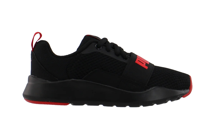 (PS) Puma Wired SoftFoam Running Shoes Black/Red 圖 2