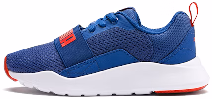(Preschool) Puma Wired SoftFoam Running Shoes Blue/White/Red 366903-08 (Preschool) Puma Wired SoftFoam Running Shoes Blue/White/Red 366903-08