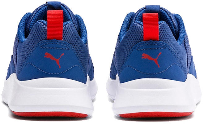 (Preschool) Puma Wired SoftFoam Running Shoes Blue/White/Red 366903-08 Lookbook (Preschool) Puma Wired SoftFoam Running Shoes Blue/White/Red 366903-08