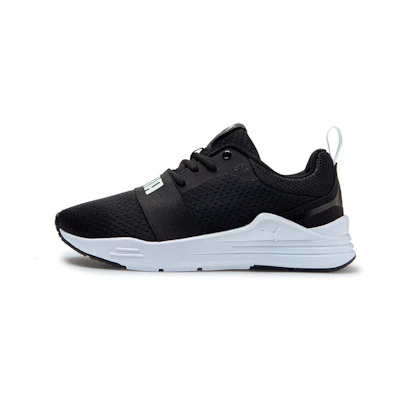 (PS) Puma Wired SoftFoam 'Kids Black White'