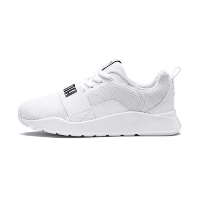 (PS) Puma Wired SoftFoam Running Shoes White