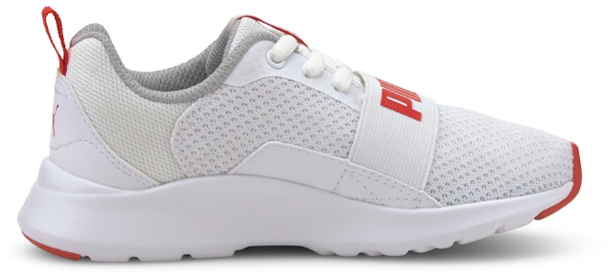 (PS) Puma Wired SoftFoam Kasut Lari Putih/Merah 366903-14 Order (PS) Puma Wired SoftFoam Kasut Lari Putih/Merah 366903-14