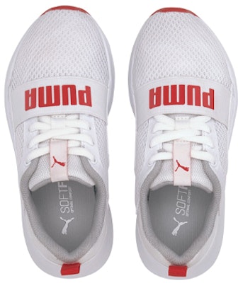 (PS) Puma Wired SoftFoam Kasut Lari Putih/Merah 366903-14 Lookbook (PS) Puma Wired SoftFoam Kasut Lari Putih/Merah 366903-14