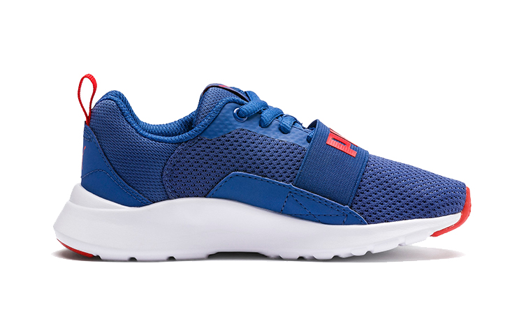 Order (PS) 푸마 와이어드 소프트폼 러닝화 (블루/화이트/레드) 366903-08