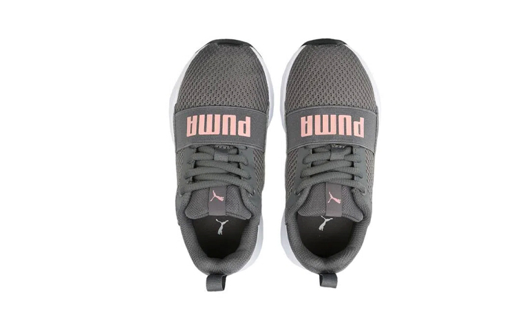 Lookbook 幼童 Puma Wired 舒適泡棉 灰色 運動鞋