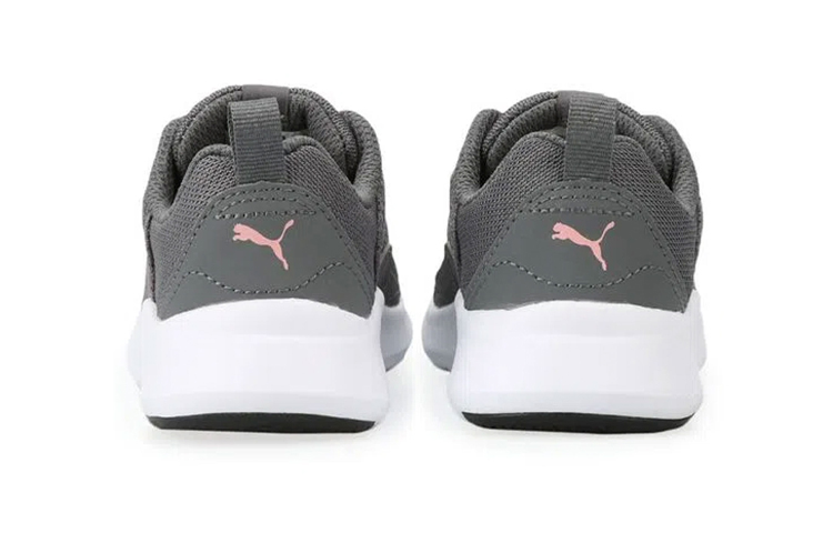 Shop 幼童 Puma Wired 舒適泡棉 灰色 運動鞋