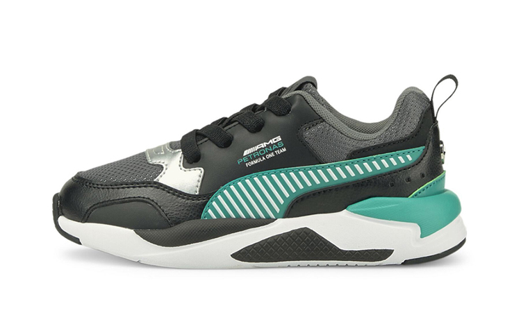 (Preschool) Puma X-Ray 2 'Black Silver Green' 306816-04