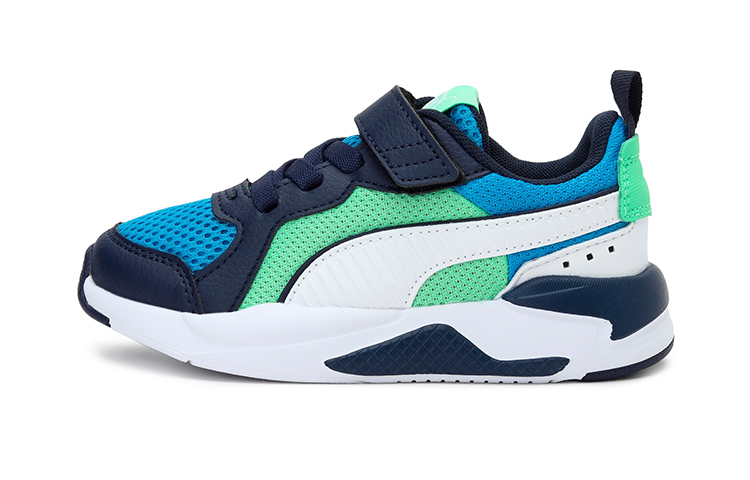 (Preschool) Puma X-Ray AC Running Shoes White/Blue 372921-08