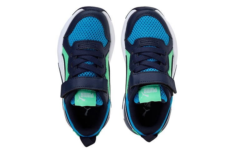 Lookbook (PS) Puma X-Ray AC Hardloopschoenen Wit/Blauw 372921-08