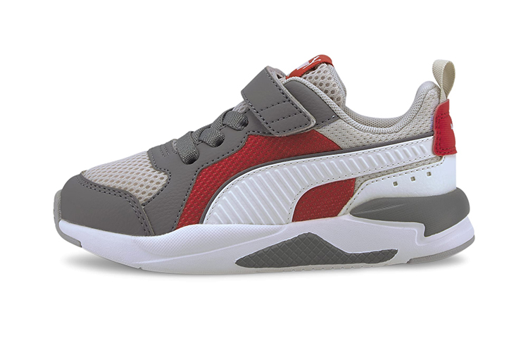 (Preschool) Puma X-Ray AC Sports Sneakers White/Grey/Red 372921-07