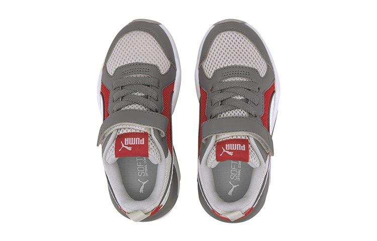 Lookbook (PS) Baskets Puma X-Ray AC Sport Blanc/Gris/Rouge 372921-07