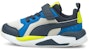 (PS) Puma X-Ray AC Kasut Sukan Low Tops Tahan Haus Biru Hijau 372921-19