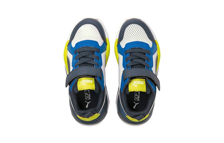 Lookbook (PS) Puma X-Ray AC Slijtvast Antislip Lage Sneakers Blauw Groen 372921-19