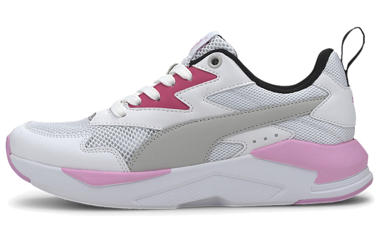 (Preschool) Puma X-ray Lite Jr 'White Pink Gray' 374393-03