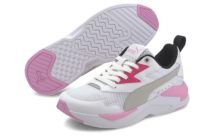 Purchase (PS) Puma X-ray Lite Jr ''Blanc Rose Gris'' 374393-03