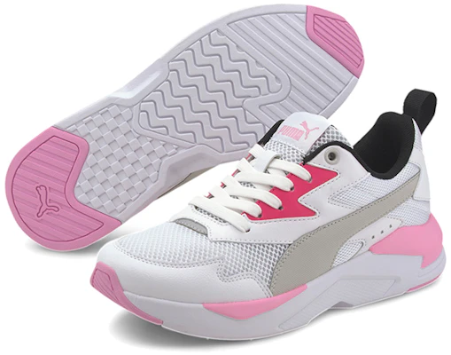(PS) Puma X-ray Lite Jr ''Blanc Rose Gris'' 374393-03 Purchase (PS) Puma X-ray Lite Jr ''Blanc Rose Gris'' 374393-03