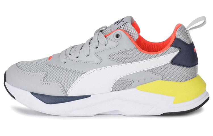(Preschool) Puma X-ray Lite Jr 'Yellow Gray White' 374393-08