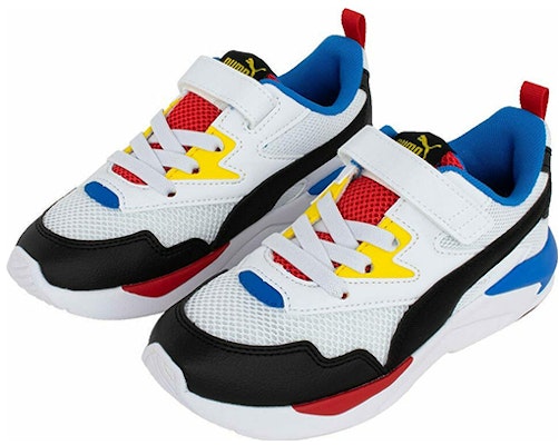 幼童 Puma X-Ray Lite 魔術貼 減震透氣 低幫運動鞋 白黑藍 Lookbook 幼童 Puma X-Ray Lite 魔術貼 減震透氣 低幫運動鞋 白黑藍