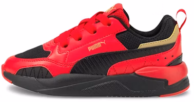 (Preschool) Puma X-Ray 2 Square 'Red Black Gold' 374192-09 (Preschool) Puma X-Ray 2 Square 'Red Black Gold' 374192-09