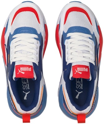 (PS) 彪马 X-Ray 2 Square 大码跑鞋 白/蓝/红 374190-06 Lookbook (PS) 彪马 X-Ray 2 Square 大码跑鞋 白/蓝/红 374190-06