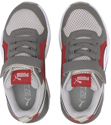 (PS) Puma X-Ray AC Kasut Sukan Putih/Kelabu/Merah 372921-07 Lookbook (PS) Puma X-Ray AC Kasut Sukan Putih/Kelabu/Merah 372921-07