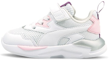 (Preschool) Puma X-Ray Lite Running Shoes White/Pink/Purple 374395-12 (Preschool) Puma X-Ray Lite Running Shoes White/Pink/Purple 374395-12
