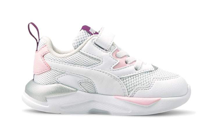 Order (PS) 푸마 X-레이 라이트 화이트/핑크/퍼플 러닝화 374395-12