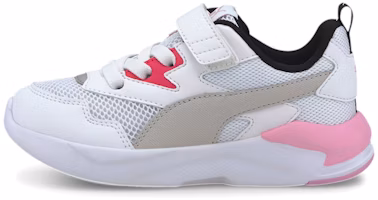 (Preschool) Puma X-Ray Lite Running Shoes White/Black/Pink 374395-03 (Preschool) Puma X-Ray Lite Running Shoes White/Black/Pink 374395-03
