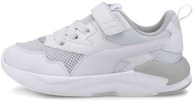 (Preschool) Puma X-Ray Lite Running Shoes White/Grey/Silver 374395-02 (Preschool) Puma X-Ray Lite Running Shoes White/Grey/Silver 374395-02