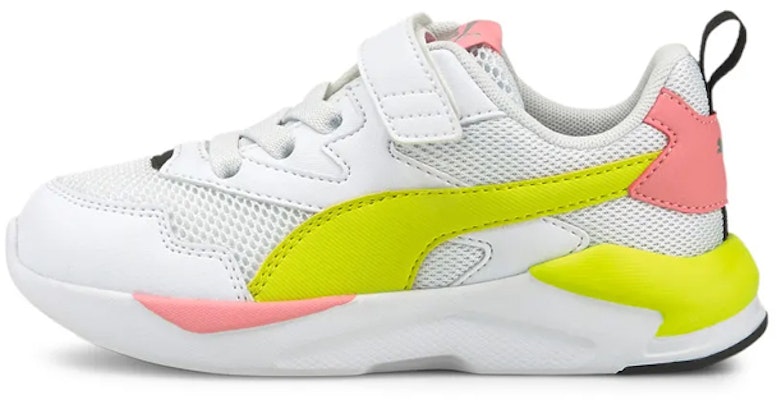 (Preschool) Puma X-Ray Lite Running Shoes White/Yellow/Pink 374395-19 Buy (Preschool) Puma X-Ray Lite Running Shoes White/Yellow/Pink 374395-19