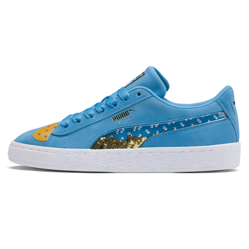 (Preschool) Puma x SESAME Street 50 Suede Statement JR 'Blue' 370381-01
