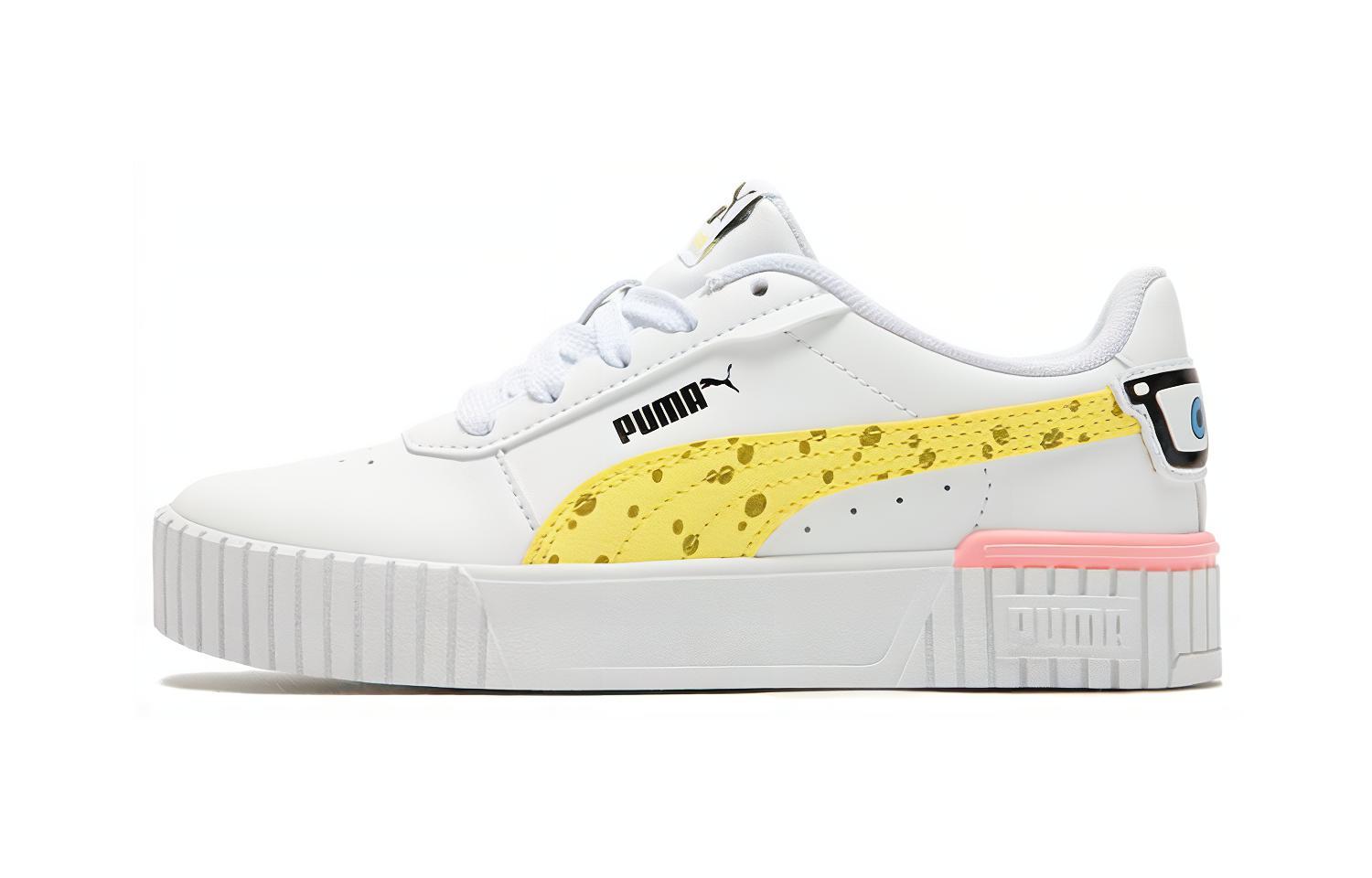 (Preschool) Puma x SPONGEBOB SQUAREPANTS Carina 2.0 'White' 393903-01