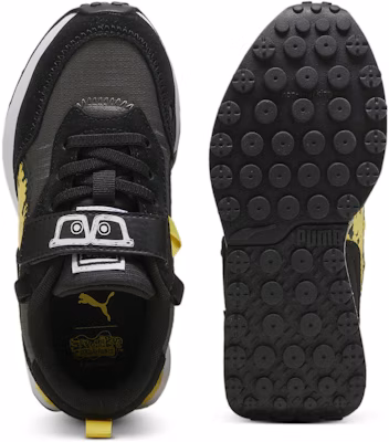(Preschool) Puma x SPONGEBOB SQUAREPANTS Rider FV 'Black Yellow' 393886-01 Purchase (Preschool) Puma x SPONGEBOB SQUAREPANTS Rider FV 'Black Yellow' 393886-01