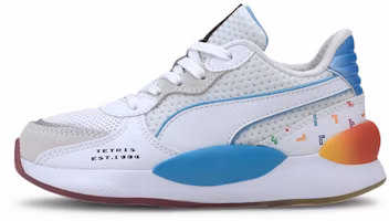 (Preschool) Puma x TETRIS RS 9.8 'White Luminous Blue' 373901-01 (Preschool) Puma x TETRIS RS 9.8 'White Luminous Blue' 373901-01