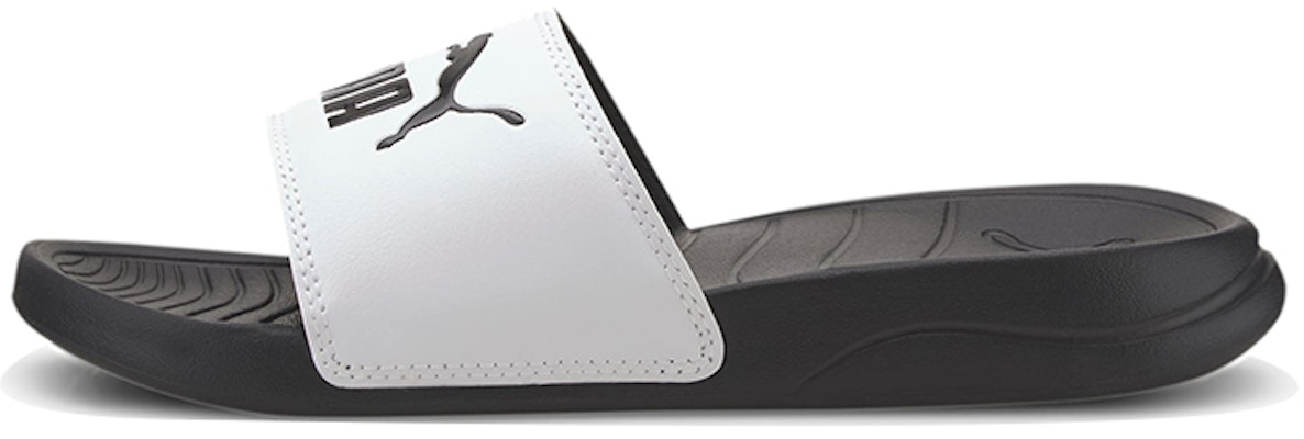 (Preschool) Puma Youths' Popcat 20 Slides White/Black 372017-02 Buy (Preschool) Puma Youths' Popcat 20 Slides White/Black 372017-02