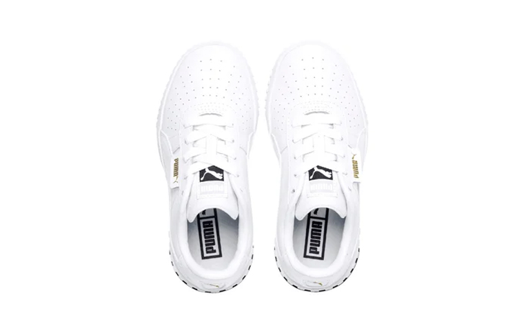 Lookbook (PS) Puma Cali Ps 童鞋 '白色黑色' 369698-03