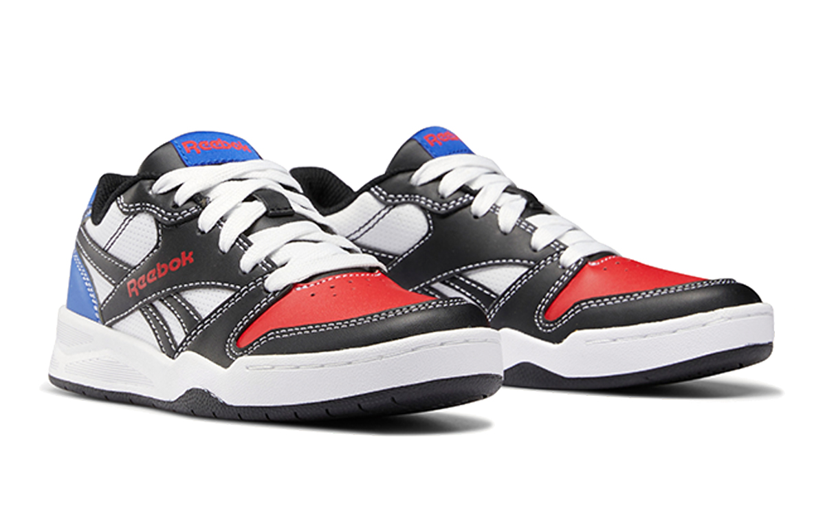 Lookbook (Preschool) Reebok BB4500 Court Low 'Black White Red' FY5140