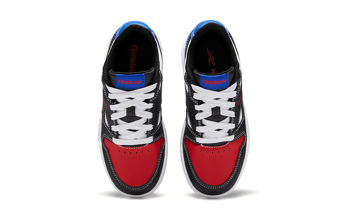 Shop (Preschool) Reebok BB4500 Court Low 'Black White Red' FY5140