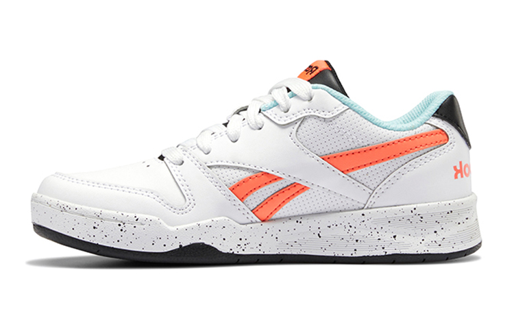 (Preschool) Reebok Bb4500 Court Low 'White Black Orange' FY5142