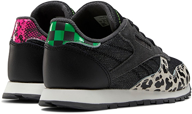 (Preschool) Reebok Classic Leather Running Shoes K Black Q46340 Shop (Preschool) Reebok Classic Leather Running Shoes K Black Q46340