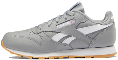 (Preschool) Reebok Classic Leather 'Deep Grey White' DV9611 (Preschool) Reebok Classic Leather 'Deep Grey White' DV9611