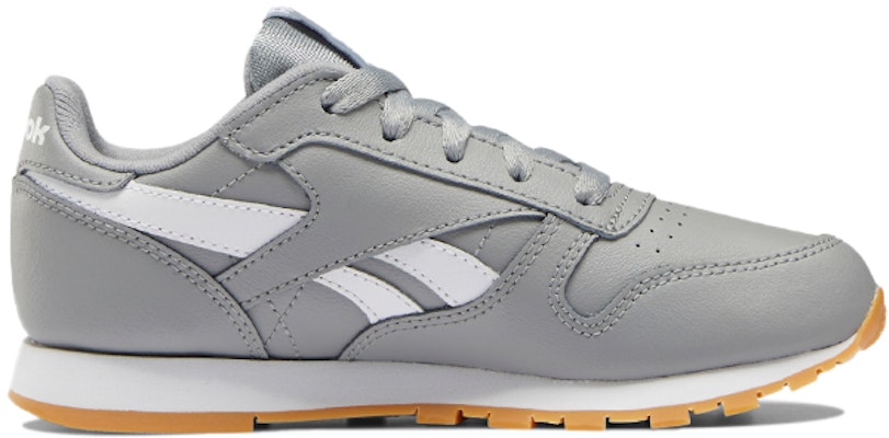 (Preschool) Reebok Classic Leather 'Deep Grey White' DV9611 Order (Preschool) Reebok Classic Leather 'Deep Grey White' DV9611