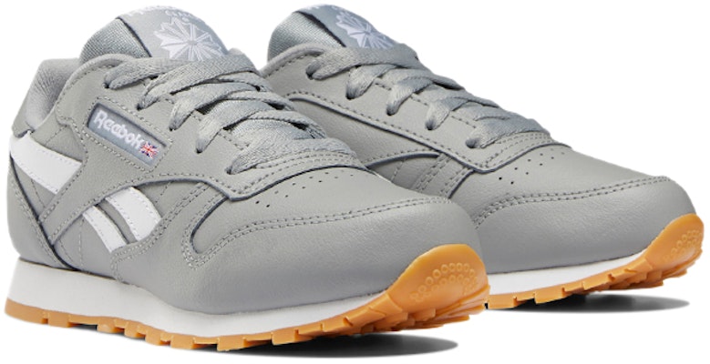 (Preschool) Reebok Classic Leather 'Deep Grey White' DV9611 Lookbook (Preschool) Reebok Classic Leather 'Deep Grey White' DV9611