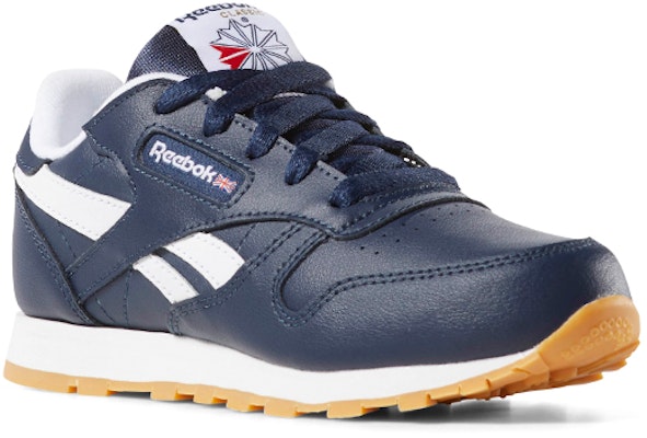 (Preschool) Reebok Classic Leather 'Navy Blue' DV4572 Lookbook (Preschool) Reebok Classic Leather 'Navy Blue' DV4572