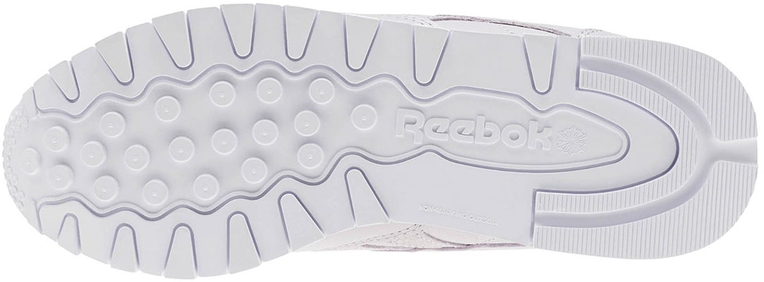 (W) Sepatu Lari Reebok Classic Leather Pastel Ungu CM9159 Details for (W) Sepatu Lari Reebok Classic Leather Pastel Ungu CM9159