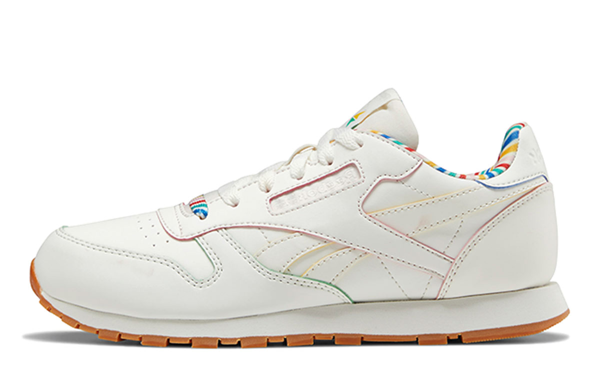 Buy (PS) リーボック クラシックレザー 白青黄 (Rībōkku Kurashikkurezā ShiroAoKi) FV1561