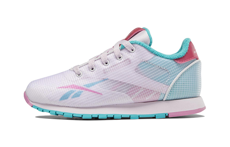 (Preschool) Reebok Classic Leather ATI 'Blue Pink' EH0105