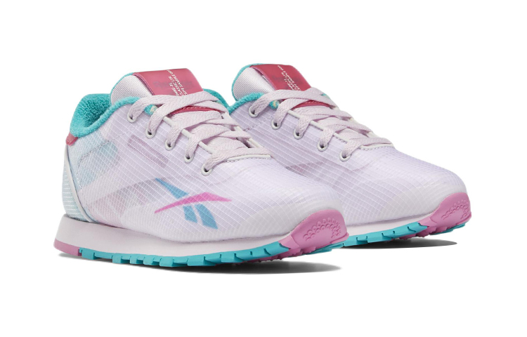 Lookbook (Preschool) Reebok Classic Leather ATI 'Blue Pink' EH0105