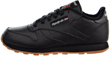 (Preschool) Reebok Classic Leather Low 'Black Gum' AR1147 (Preschool) Reebok Classic Leather Low 'Black Gum' AR1147
